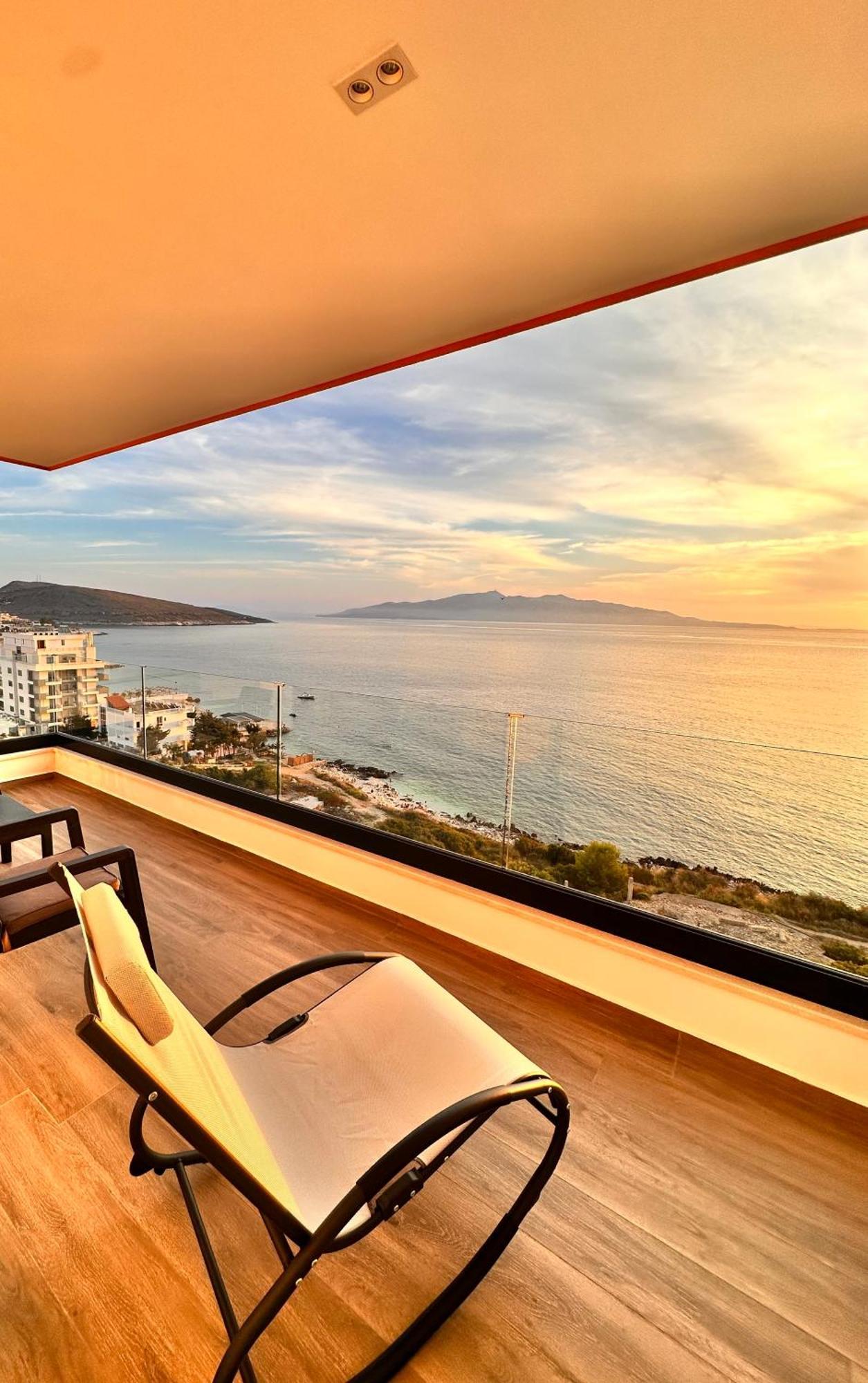 Lookout Apartments Saranda Kültér fotó