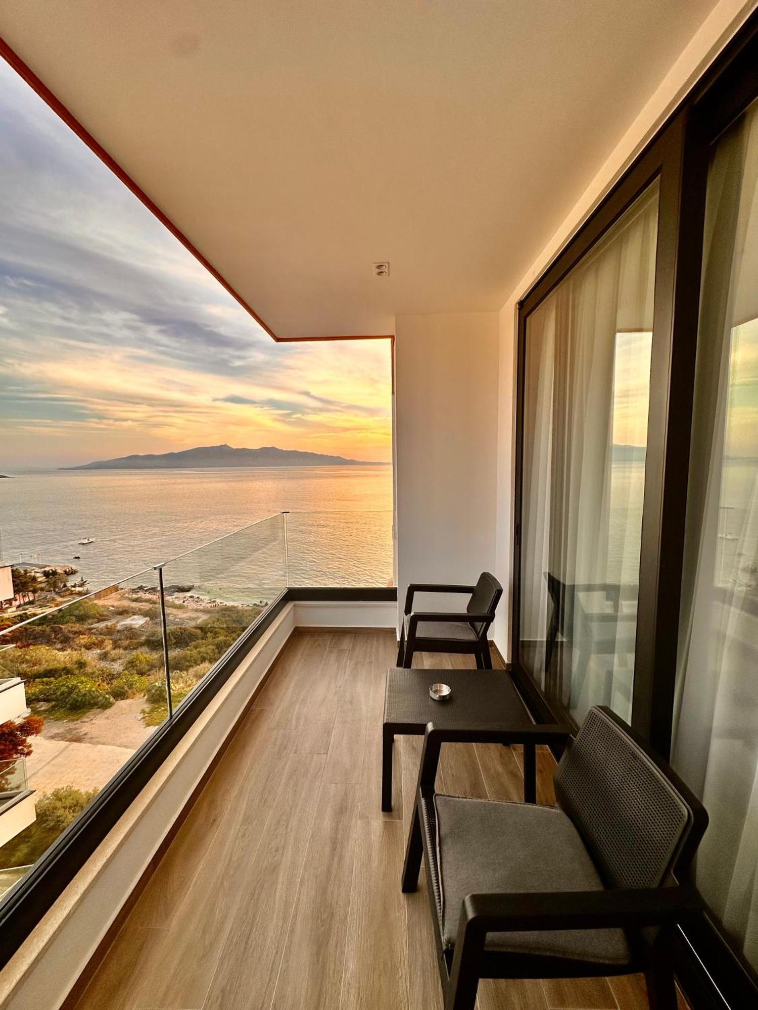 Lookout Apartments Saranda Kültér fotó